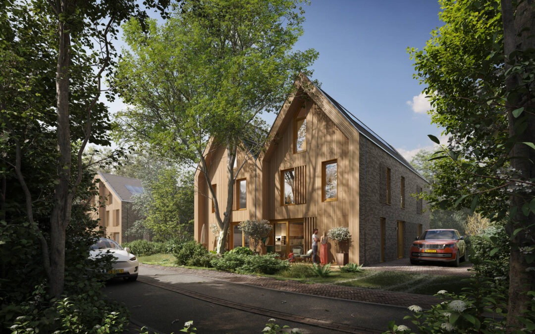 Officiële handeling 46 woningen in Vlietvoorde Bos (Fase 1a) in Leidschendam-Voorburg